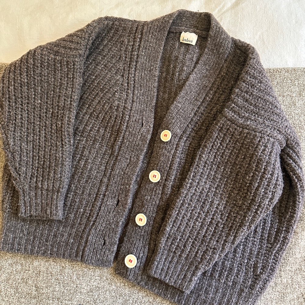 Babaa No.19 wool cardigan